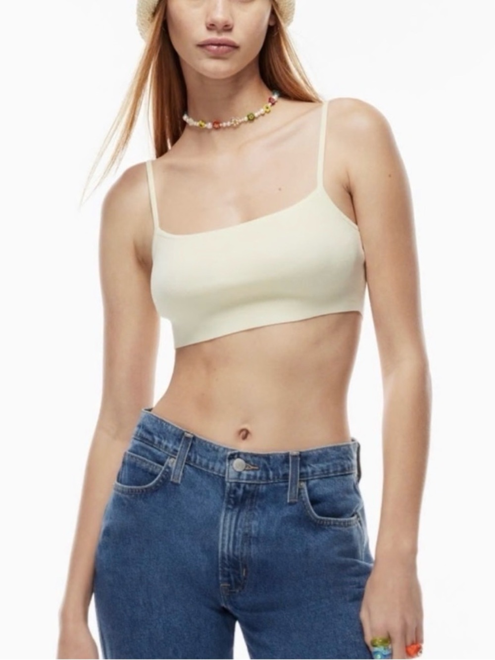 Aritzia Sunday Best Crop Tank Top - Picture 2 of 9